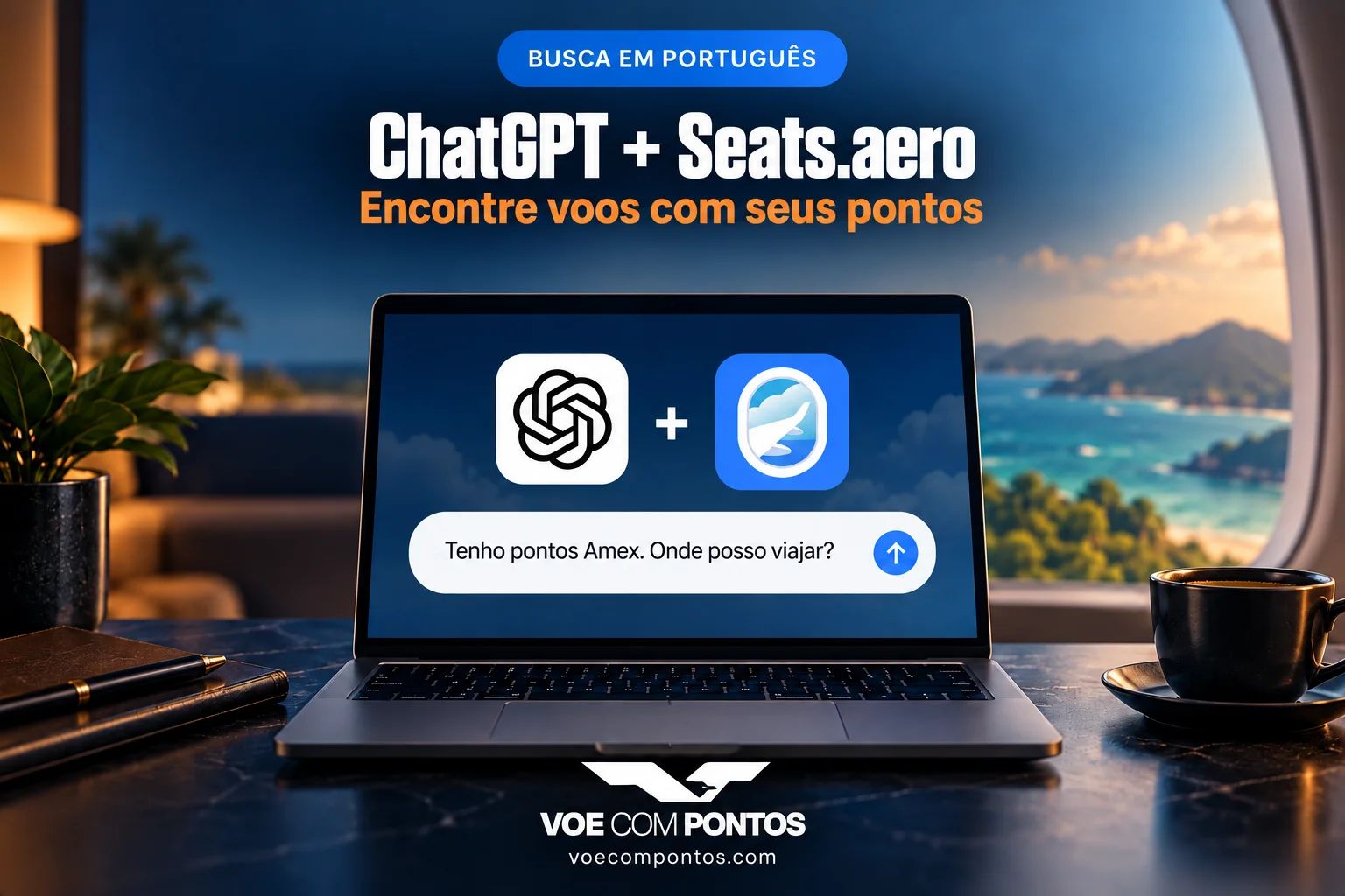 ChatGPT e Seats.aero ajudam a encontrar viagens com os pontos do cartão