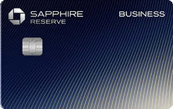 Cartão Chase Sapphire Reserve Business azul