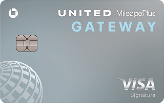 United Gateway de Chase, cartão dos Estados Unidos
